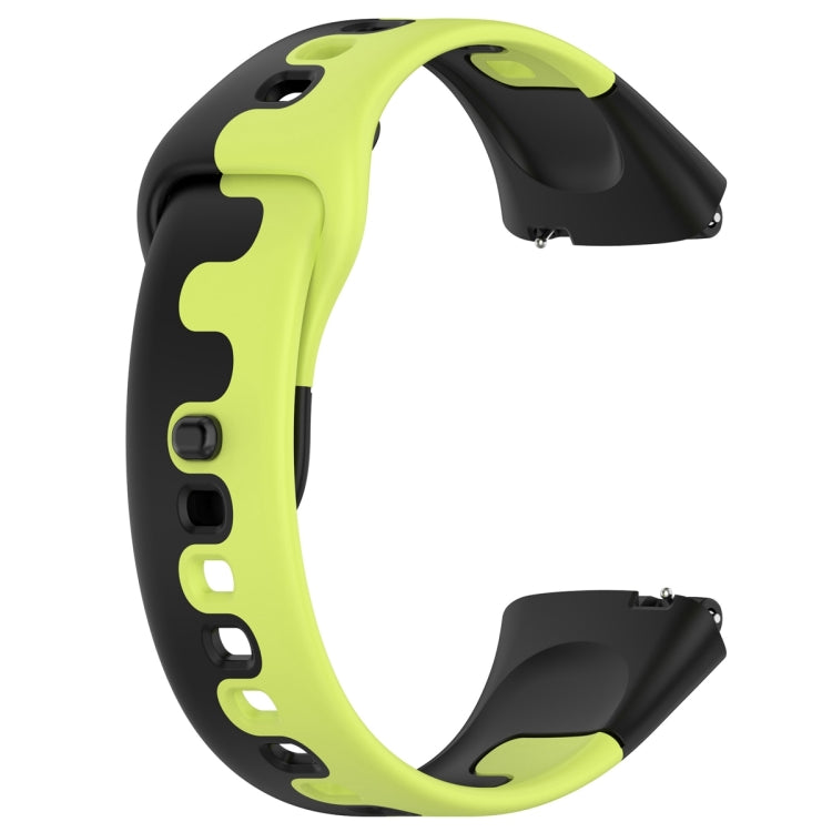 For Redmi Watch 3 Lite Stitching Two Color Silicone Watch Band