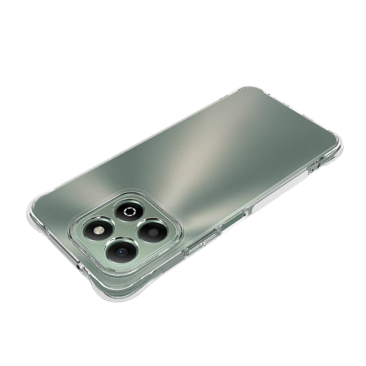 For Honor X6b Shockproof Non-slip Thickening TPU Phone Case - Transparent