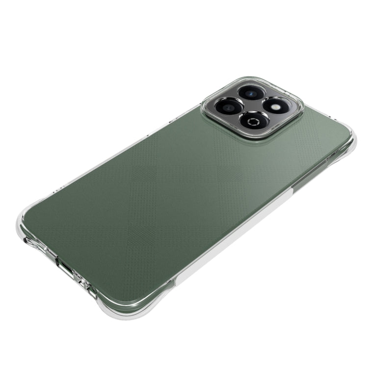 For Honor 200 Smart Shockproof Non-slip Thickening TPU Phone Case - Transparent