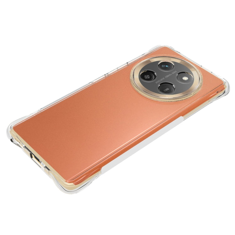For Honor X60 Pro Shockproof Non-slip Thickening TPU Phone Case - Transparent