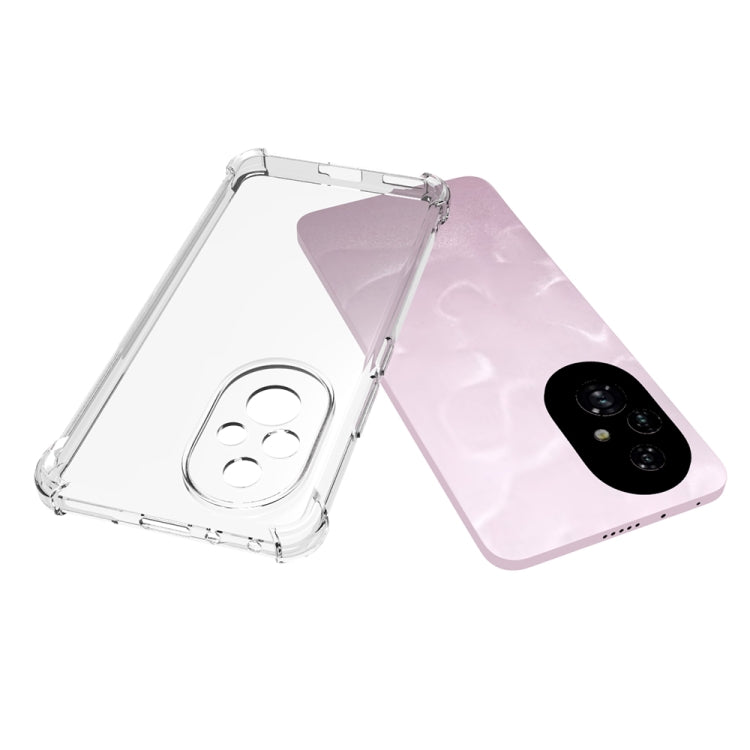 For Honor 200 Shockproof Non-slip Thickening TPU Phone Case - Transparent