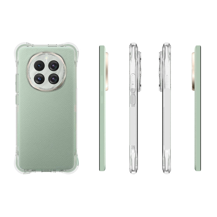 For Honor Magic7 5G Shockproof Non-slip Thickening TPU Phone Case - Transparent