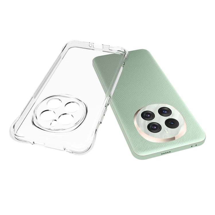 For Honor Magic7 5G Shockproof Non-slip Thickening TPU Phone Case - Transparent