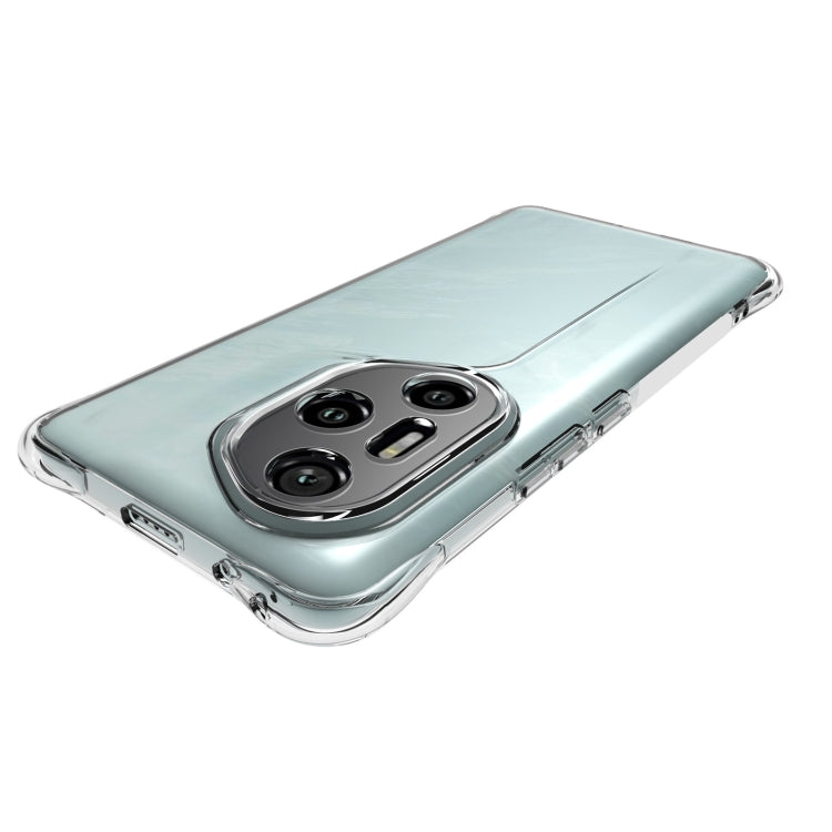 For Honor 300 Pro Shockproof Non-slip Thickening TPU Phone Case - Transparent