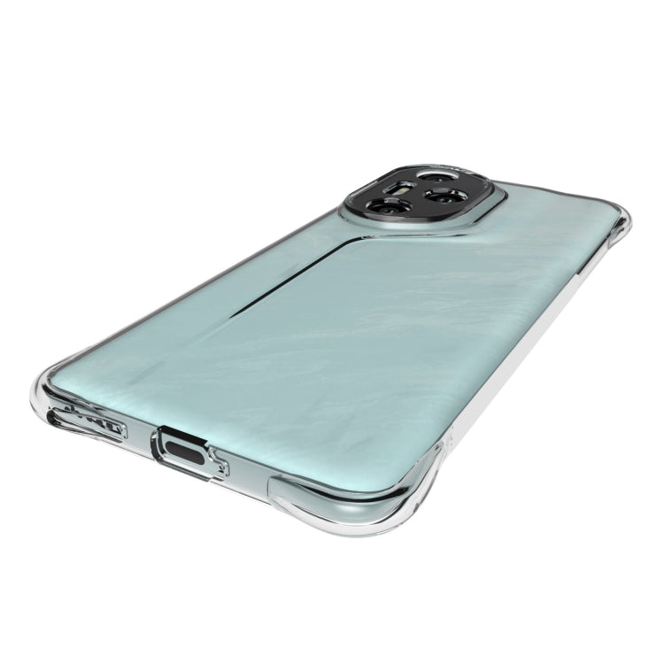 For Honor 300 Pro Shockproof Non-slip Thickening TPU Phone Case - Transparent