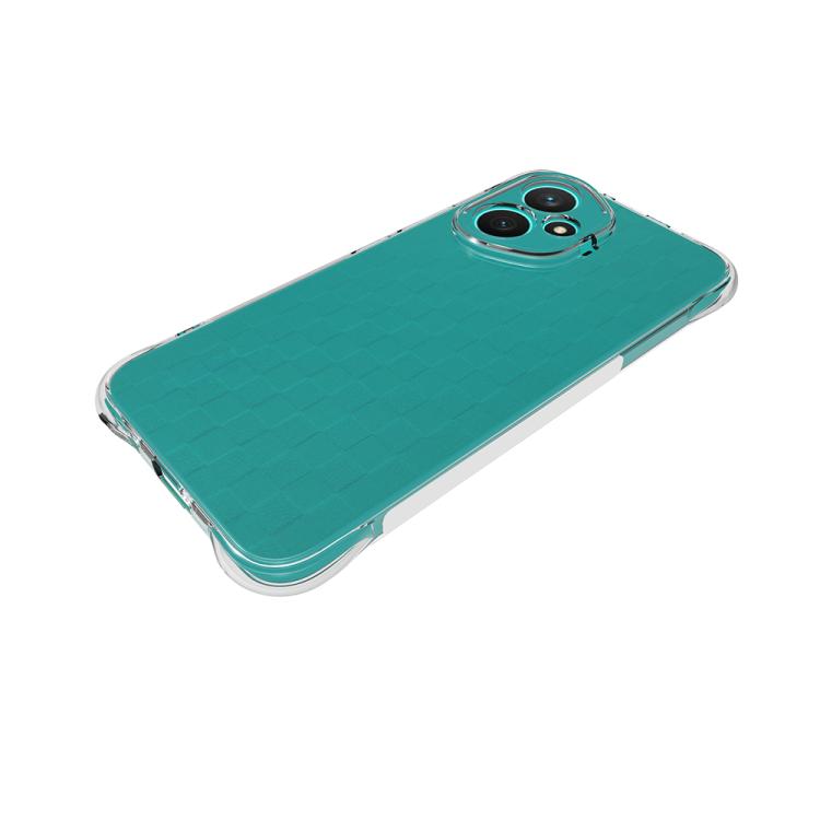 For Honor 400 Global 156.5mm Shockproof Non-slip Thickening TPU Phone Case - Transparent