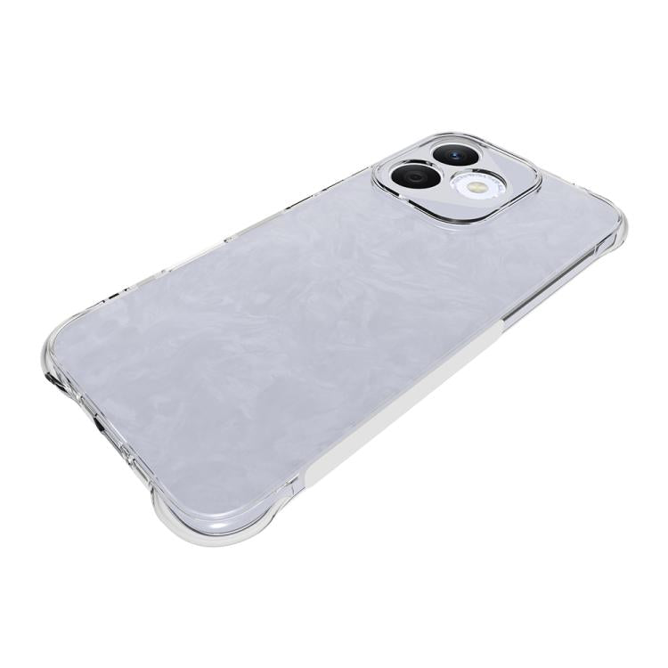 For Honor 400 Lite Global Shockproof Non-slip Thickening TPU Phone Case - Transparent