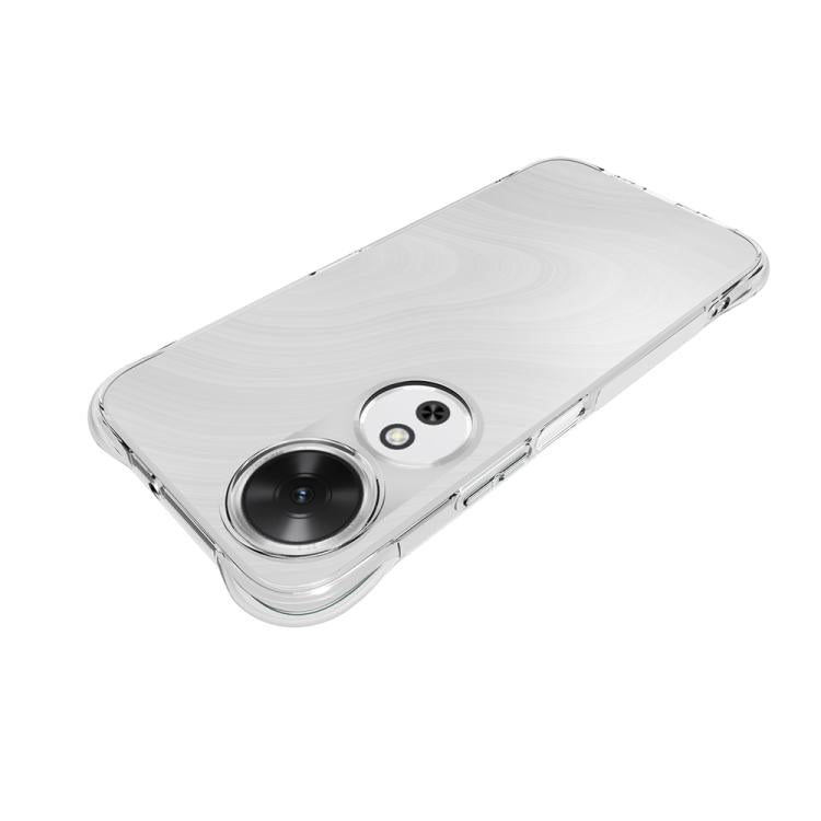 For Honor Play 60 Shockproof Non-slip Thickening TPU Phone Case - Transparent