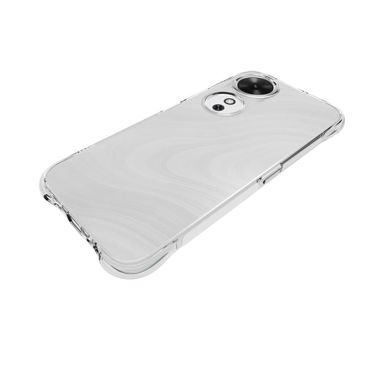 For Honor Play 60 Shockproof Non-slip Thickening TPU Phone Case - Transparent