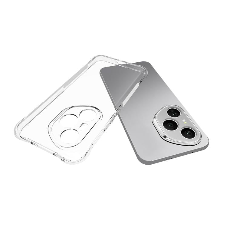 For Honor 400 Pro Global 160.8mm Shockproof Non-slip Thickening TPU Phone Case - Transparent