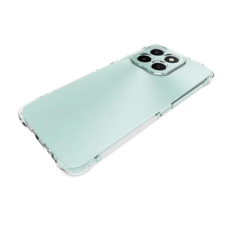 For Honor X6c 4G Shockproof Non-slip Thickening TPU Phone Case - Transparent