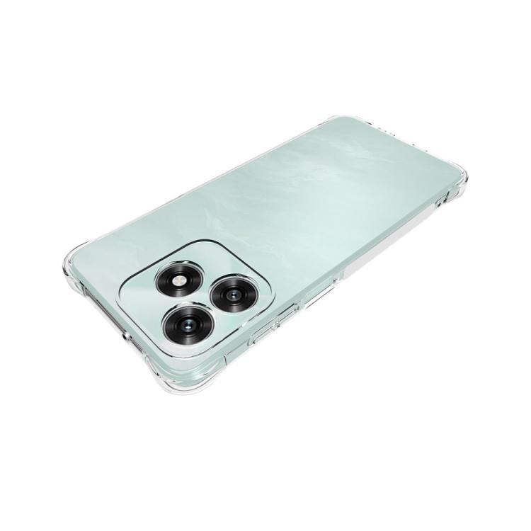 For Honor X5c / X5c Plus / Play10A 4G Shockproof Non-slip Thickening TPU Phone Case - Transparent