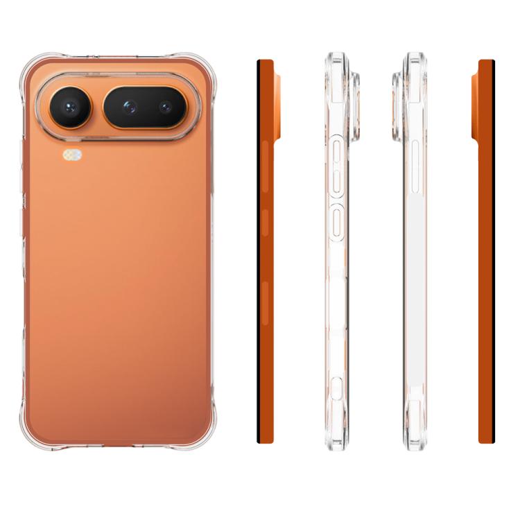 For Honor Magic8 Pro Air 5G Shockproof Non-slip Thickening TPU Phone Case - Transparent