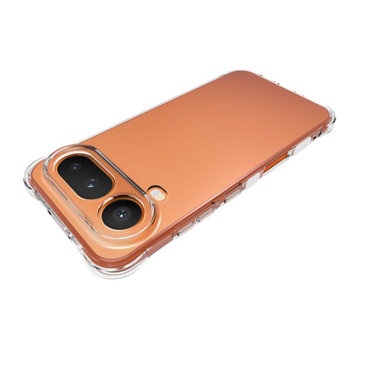 For Honor Magic8 Pro Air 5G Shockproof Non-slip Thickening TPU Phone Case - Transparent
