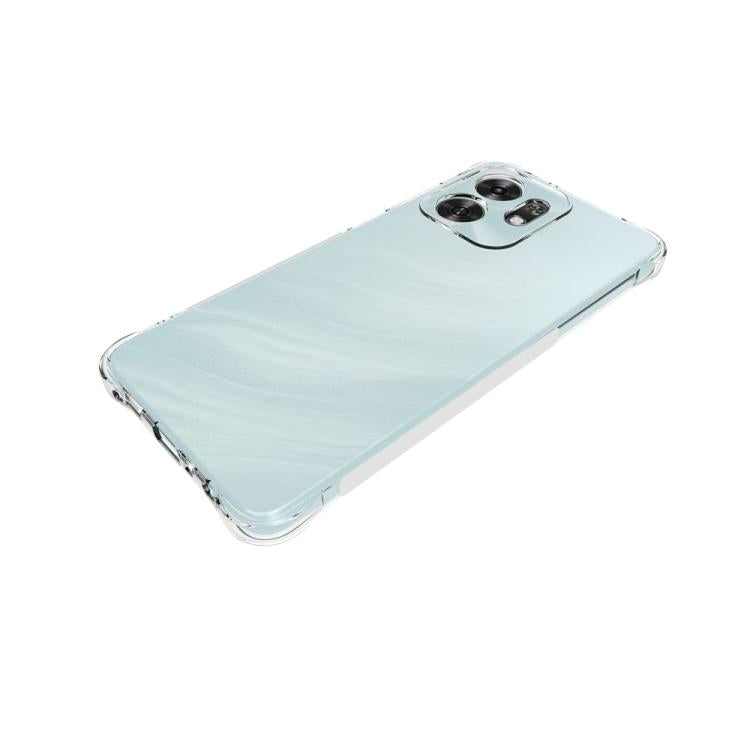 For Honor Play 60A 5G Shockproof Non-slip Thickening TPU Phone Case - Transparent