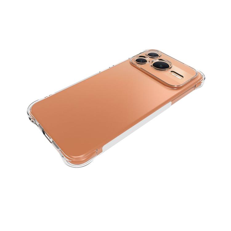 For Honor Power2 5G Shockproof Non-slip Thickening TPU Phone Case - Transparent