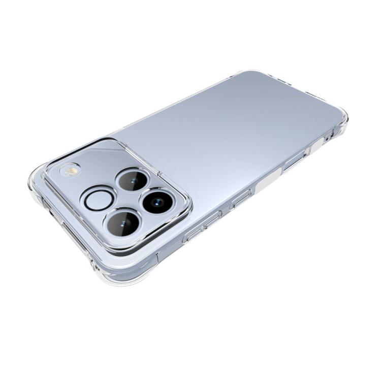 For Honor Win 5G Shockproof Non-slip Thickening TPU Phone Case - Transparent