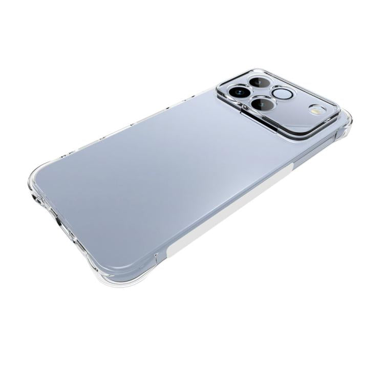 For Honor Win 5G Shockproof Non-slip Thickening TPU Phone Case - Transparent