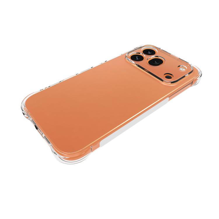 For Honor 600 Pro Global Shockproof Non-slip Thickening TPU Phone Case - Transparent
