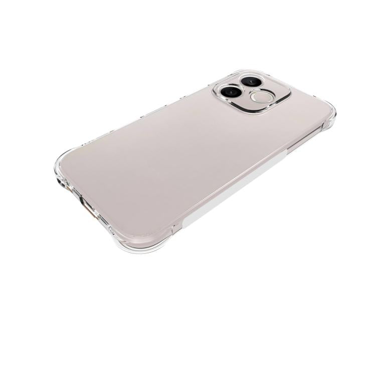 For Honor 600 Lite Global / 500 Smart Shockproof Non-slip Thickening TPU Phone Case - Transparent