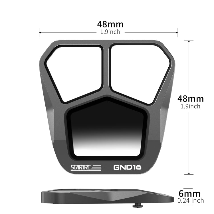 For DJI MAVIC 3 Pro STARTRC Drone Lens Filter, Lens:GND16