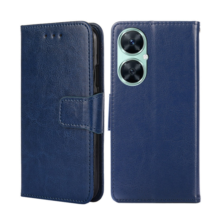 For Huawei Enjoy 60 Pro / nova 11i Crystal Texture Leather Phone Case
