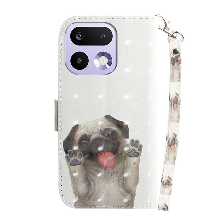 For Realme 16 Pro 5G 3D Colored Flip Leather Phone Case