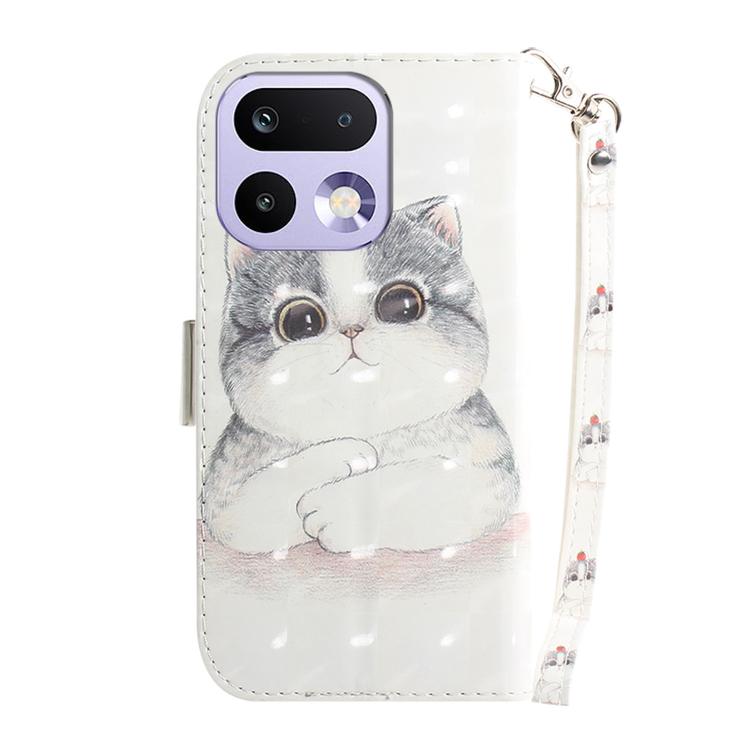 For Realme 16 Pro 5G 3D Colored Flip Leather Phone Case