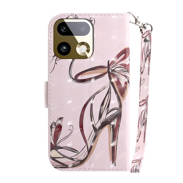For Realme 16 Pro+ 5G 3D Colored Flip Leather Phone Case