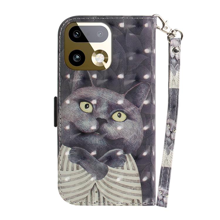 For Realme 16 Pro+ 5G 3D Colored Flip Leather Phone Case