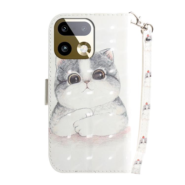 For Realme 16 Pro+ 5G 3D Colored Flip Leather Phone Case