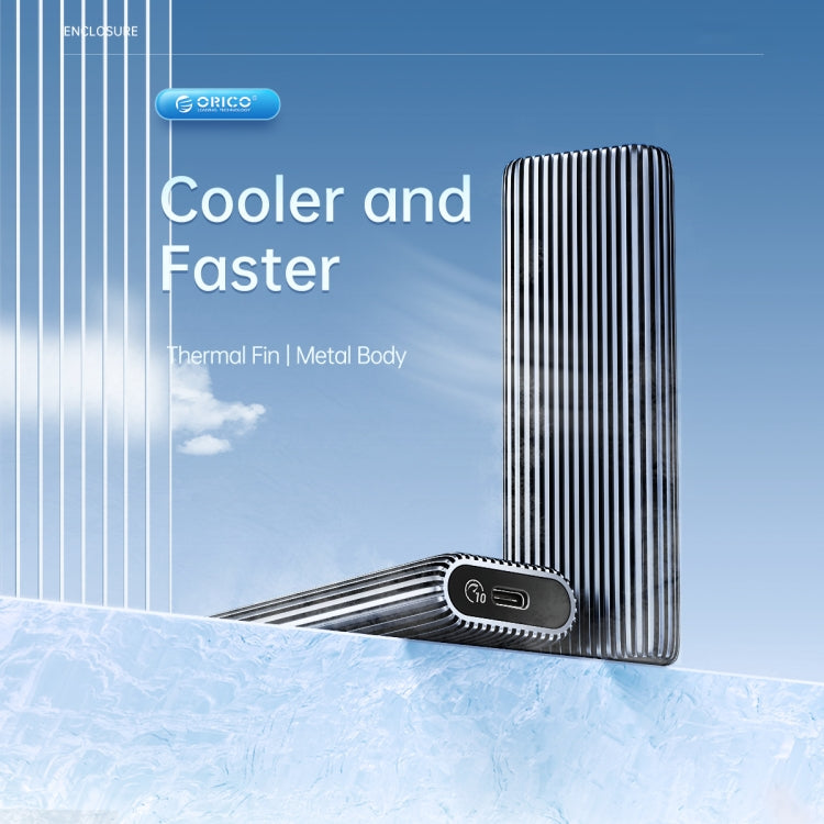 ORICO AM2C3 M.2 NGFF SSD Enclosure(Grey)