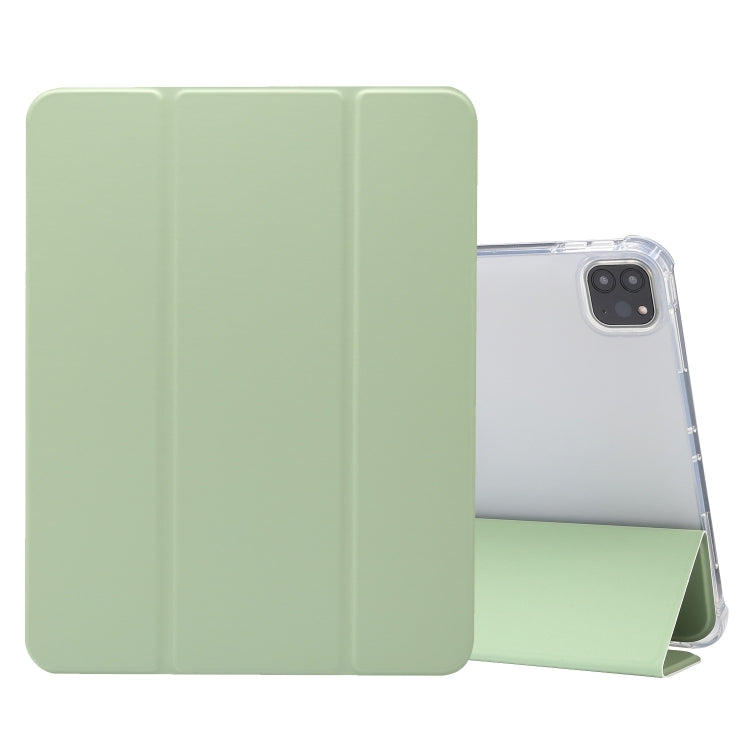3-folding Electric Pressed Skin Texture Leather Smart Tablet Case For iPad Pro 11 2022/2021/2020