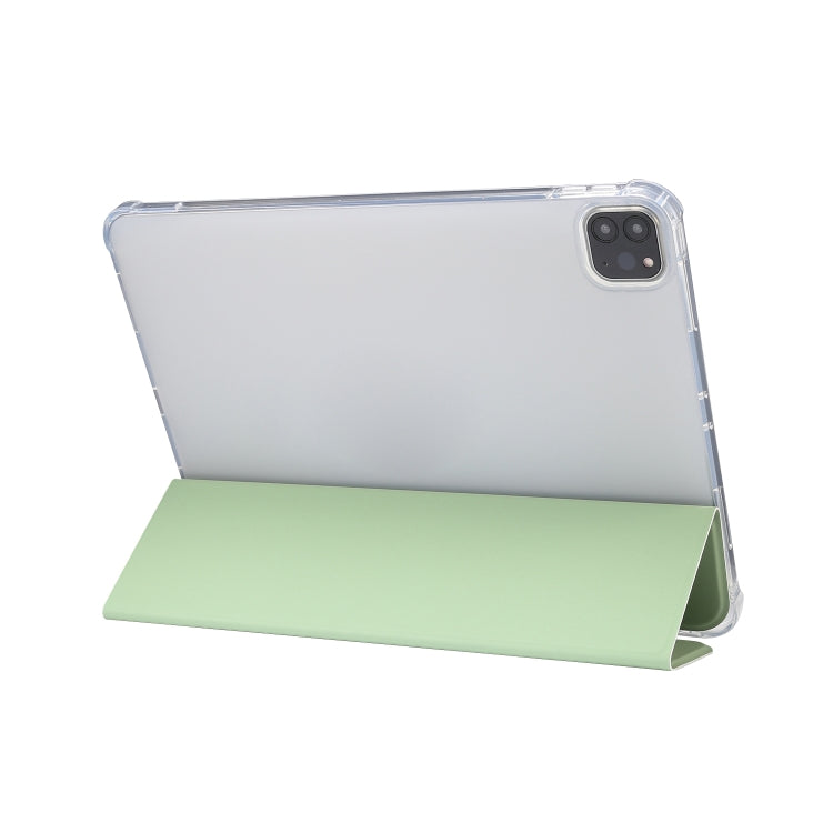 3-folding Electric Pressed Skin Texture Leather Smart Tablet Case For iPad Pro 11 2022/2021/2020