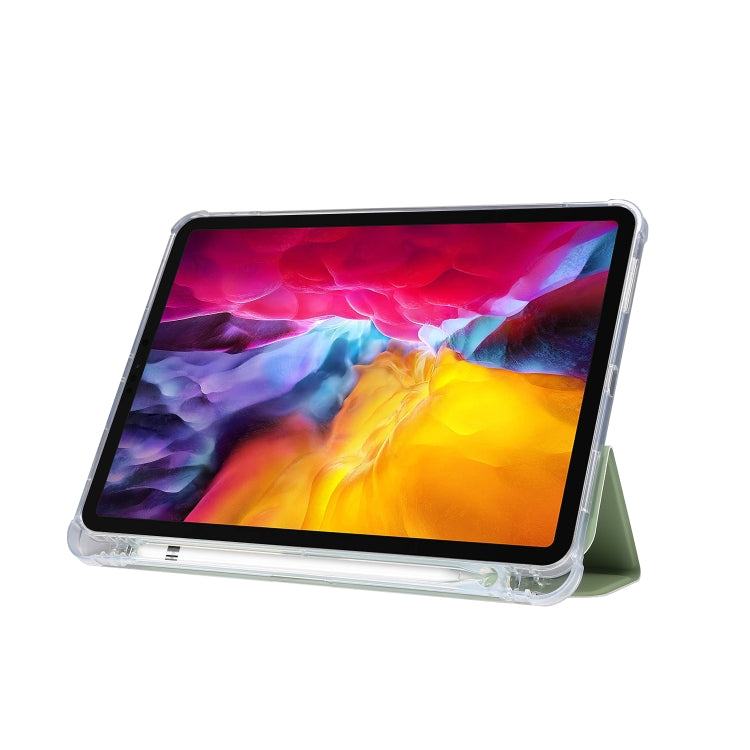 3-folding Electric Pressed Skin Texture Leather Smart Tablet Case For iPad Pro 11 2022/2021/2020
