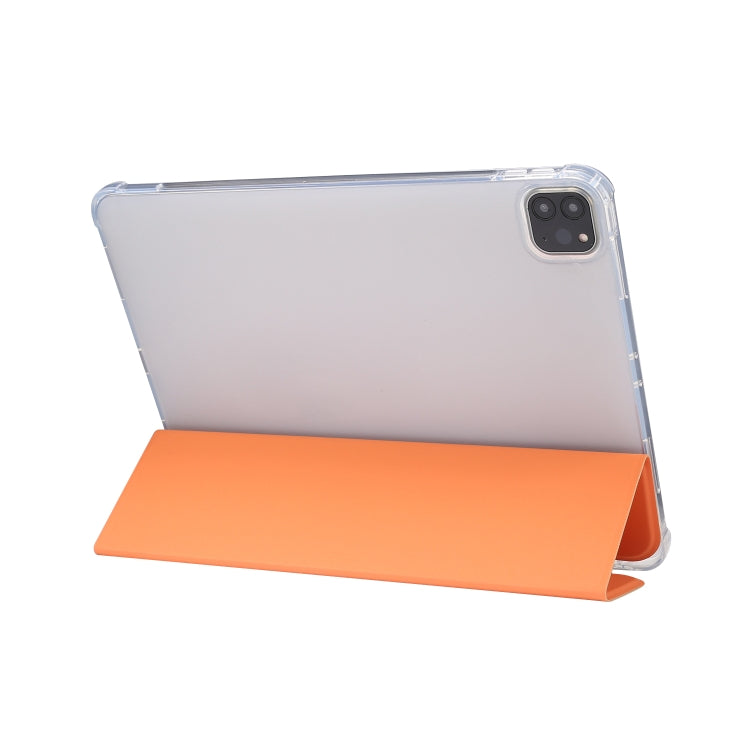 3-folding Electric Pressed Skin Texture Leather Smart Tablet Case For iPad Pro 11 2022/2021/2020