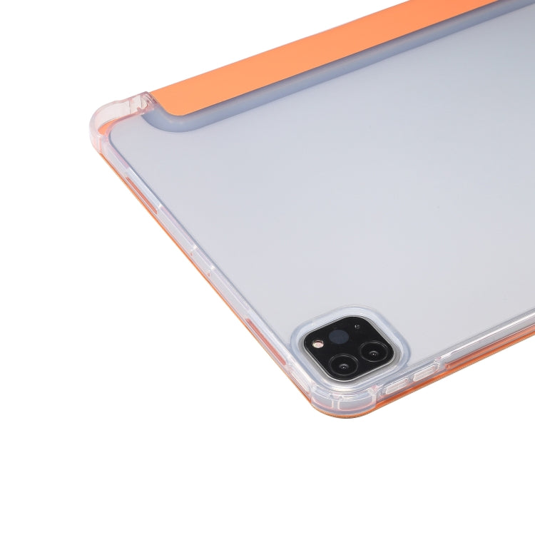 3-folding Electric Pressed Skin Texture Leather Smart Tablet Case For iPad Pro 11 2022/2021/2020