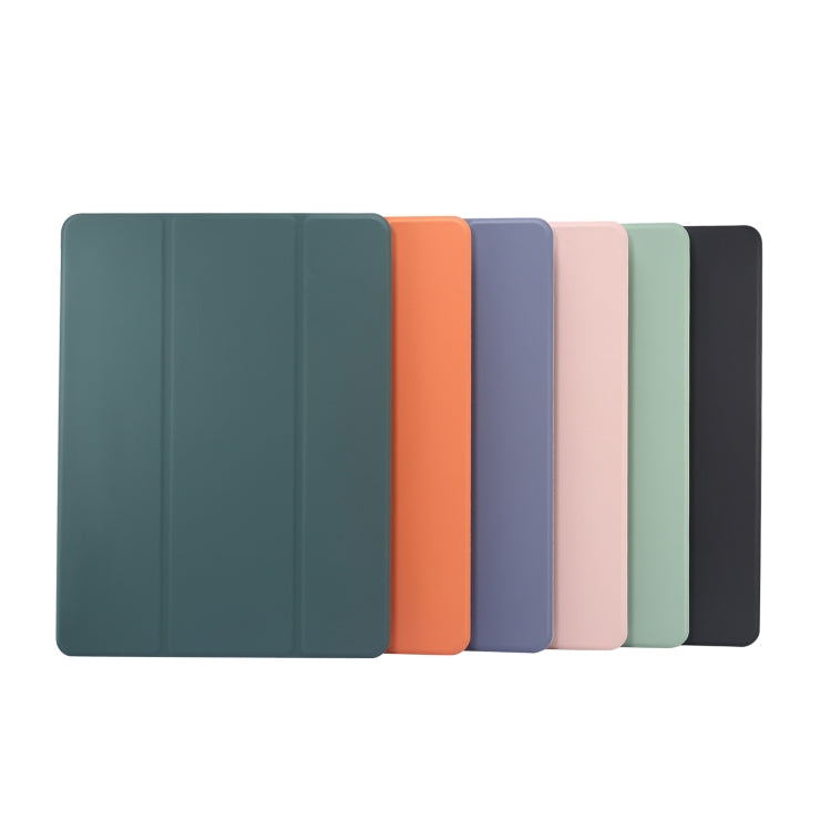 3-folding Electric Pressed Skin Texture Leather Smart Tablet Case For iPad Pro 11 2022/2021/2020