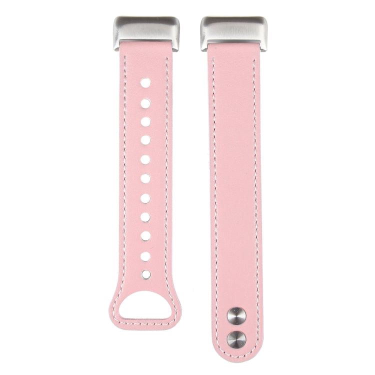For Fitbit Charge 5 PU Leather Replacement Watch Band