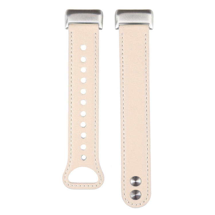 For Fitbit Charge 5 PU Leather Replacement Watch Band