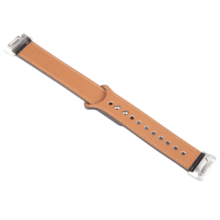For Fitbit Charge 5 PU Leather Replacement Watch Band