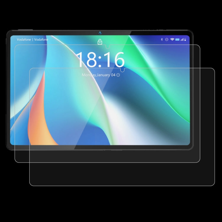 For BMAX MaxPad I11 / I11 Plus 2pcs 9H 0.3mm Explosion-proof Tempered Glass Film
