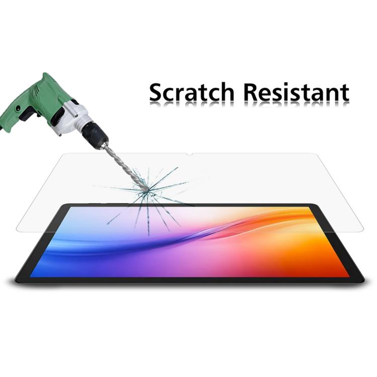 For Doogee Tab G6 Plus 11 inch 2pcs 9H 0.3mm Explosion-proof Tempered Glass Film