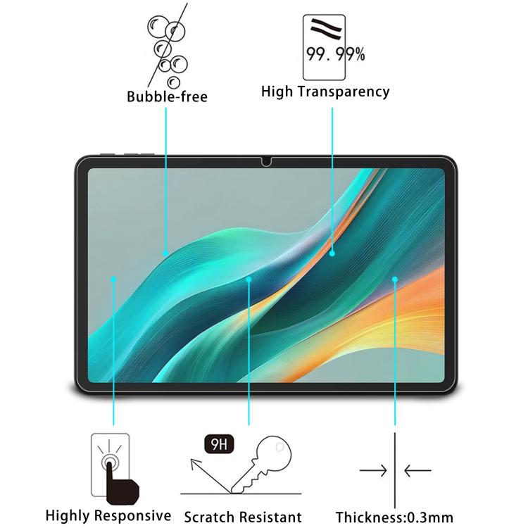 For Doogee T36 25pcs 9H 0.3mm Explosion-proof Tempered Glass Film