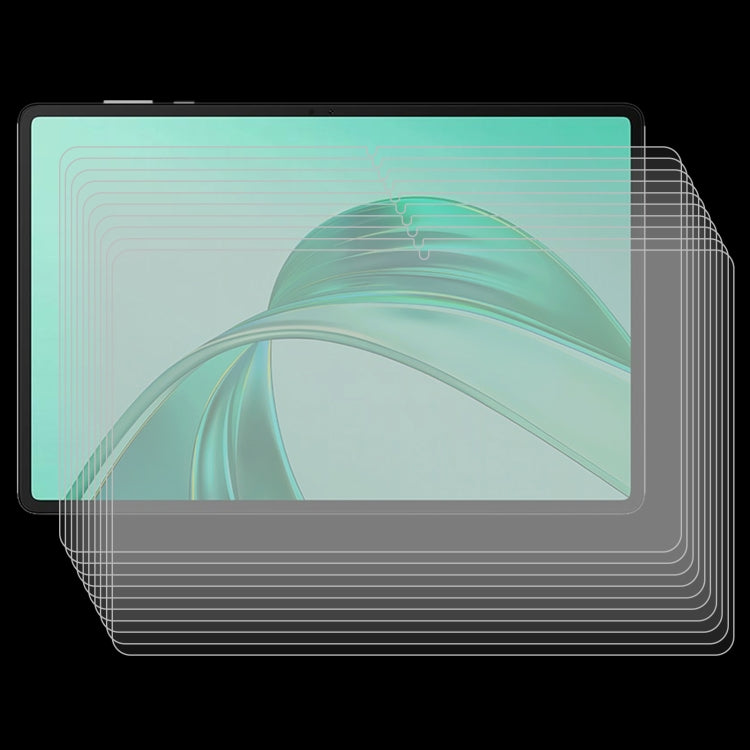 For Honor Pad X10 / X8a / X8a LTE / X8b 25pcs 9H 0.3mm Explosion-proof Tempered Glass Film