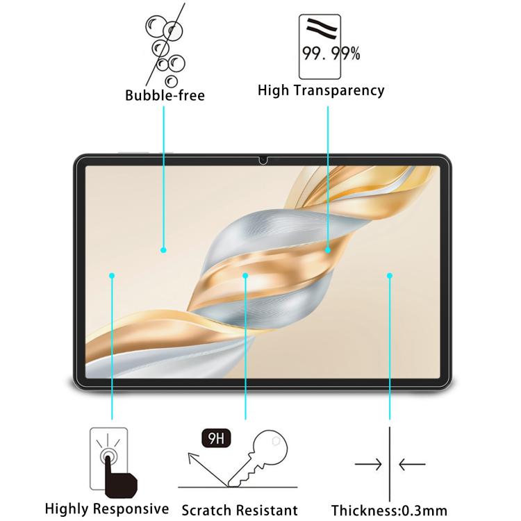 For Honor X9 Pro 11.5 / Pad X9a 9H 0.3mm Explosion-proof Tempered Glass Film