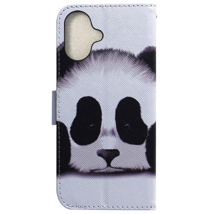 For iPhone 16 Plus Coloured Drawing Flip Leather Phone Case