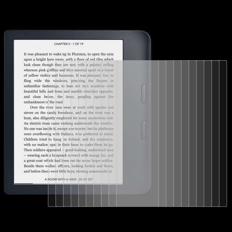 For Kobo Libra Colour 7.0 2024 25pcs 9H 0.3mm Explosion-proof Tempered Glass Film
