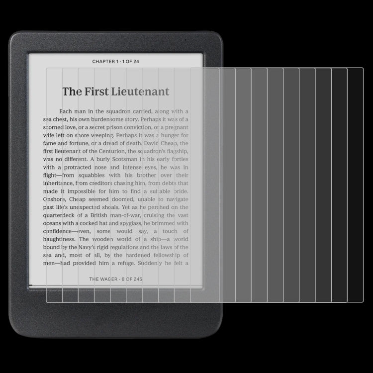 For Kobo Clara BW 6.0 25pcs 9H 0.3mm Explosion-proof Tempered Glass Film
