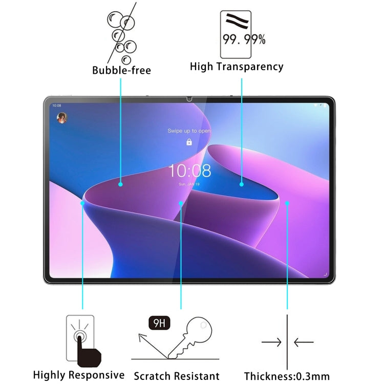 For Lenovo Tab P12 Pro 9H 0.3mm Explosion-proof Tempered Glass Film